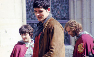 Colin Morgan on the Set of MERLIN, Series 5 (September)