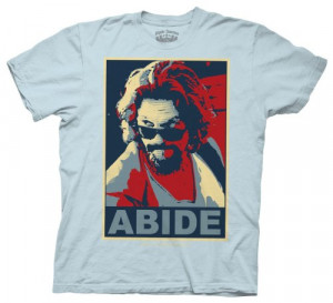 Ripple Junction Men's Big Lebowski Abide,Light Blue,X-Large