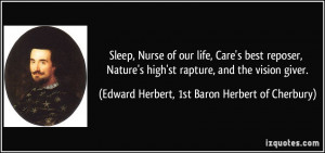 ... and the vision giver. - Edward Herbert, 1st Baron Herbert of Cherbury