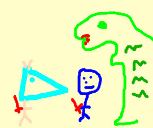 Phineas and Ferb fight Godzilla