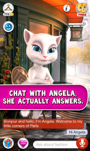 Talking Angela - screenshot
