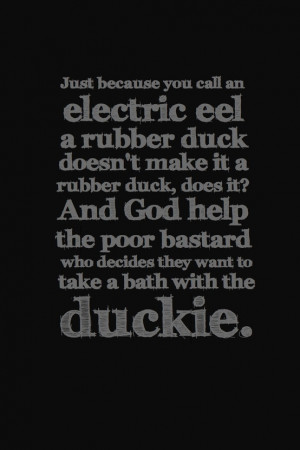... decides they want to take a bath with the duckie.