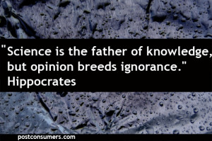 Quotes About Science