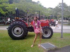 Funny Tractor Then we saw this funny tractor