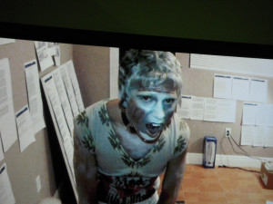 Ryan Trecartin image from one of his videos now playing at both the