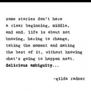 Ambiguity... Was that 