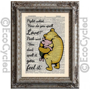 Classic Winnie The Pooh And Piglet Quote Winnie the pooh and piglet