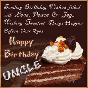 Happy Birthday Quotes for Uncle