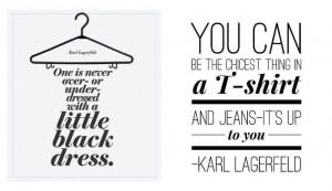 Famous quotes by Karl Lagerfeld