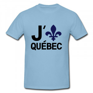 Design Slim Fit Tee Quebec fun Couples quotes T-Shirts O-Neck Tees ...