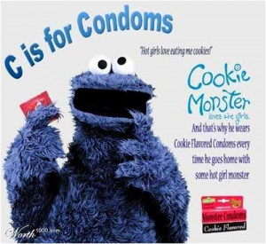 funny-condom-ads-Monster-condoms-cookie-flavoured.jpg