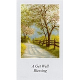 Get Well Blessing Laminated Holy Card