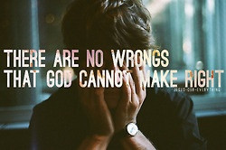 God can fix anything! 