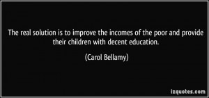 Carol Bellamy's quote #2