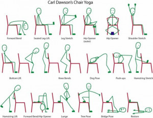 Posture ideas for Seniors yoga