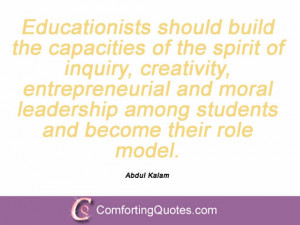 Educationists should build the capacities of the spirit of inquiry ...