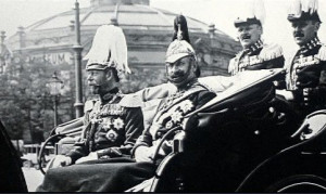 Czar Nicholas II dressed