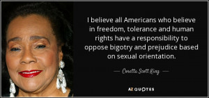 believe all Americans who believe in freedom, tolerance and human ...