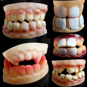 Large braces funny funny dentures Tricky props / buck teeth rabbit ...