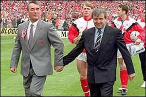 Brian Clough and Terry Venables