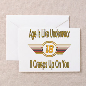 ... 18Th Greeting Cards > Funny 18th Birthday Greeting Cards (Pk of 10