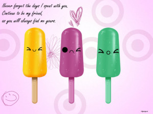 ... : Happy Day Quotes And Funny Sayings Of The Colourful Ice Cream
