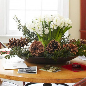 Design Room, Christmas Centerpieces, Holiday Centerpieces, Simple ...