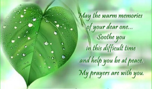 Her mother passed away last Wednesday afternoon.