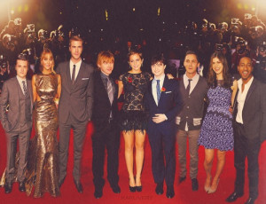 ... lawrence, josh hutcherson, liam hemsworth, logan lerman, percy jackson