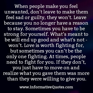 ... the reality that you are not meant for each other. ~ Lizabelle Guzman