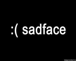 sad face wallpaper - www.