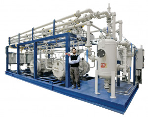 High efficiency, lower energy use and lower capital costs