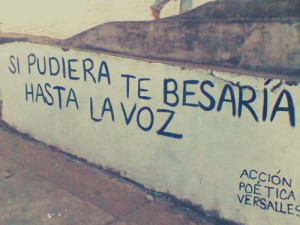 Love quotes in spanish written on the wall (3)