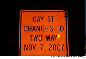 silly signs funny street signs and funny traffic signs gay