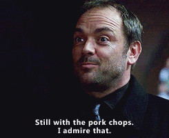 ... Mark Sheppard 1000* so good to see crowley hasn't changed one bit