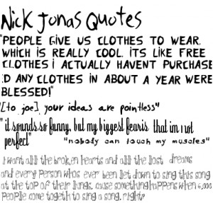 Nick Jonas Quotes Images
