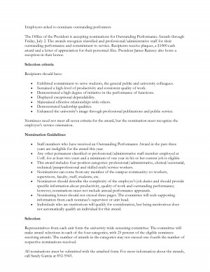 Employee Outstanding