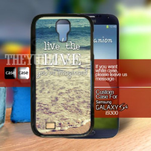 Beach Quote Retro Samsung Galaxy S4 Case