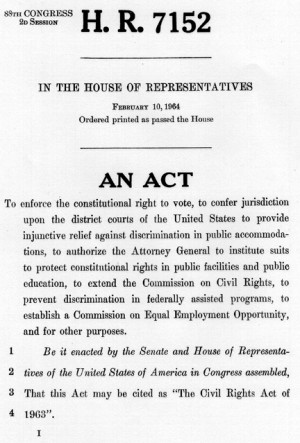 civil rights act of 1875