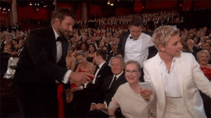 ... Wanted Someone To Flash A Boob During Ellen’s Epic Oscars Selfie