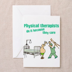 Physical Therapists Greeting Cards (Pk of 10)