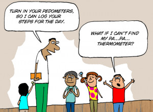 PE Central's Physical Education Cartoon of the Week