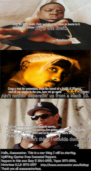 Uplifting Quotes From Deceased Rappers