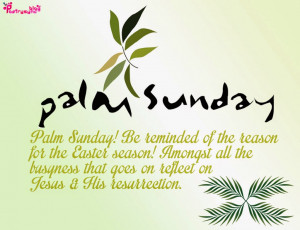 Palm Sunday Quotes and Sayings