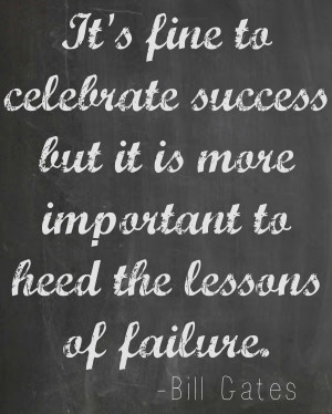 Failure - Bill Gates #failure #failing #billgates #quotes