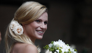 Michelle Hunziker sposa bon ton