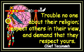 ... Religion; Respect Others In Their View, And Demand That They Respect