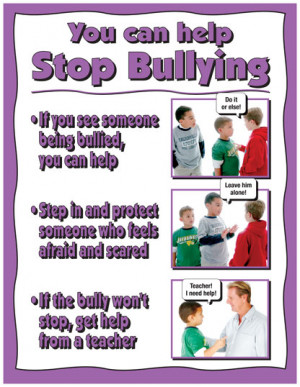 Ignore the bully; walk away . Bullies thrive on the reaction they get ...