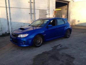 Metallic Subaru Impreza Wrx