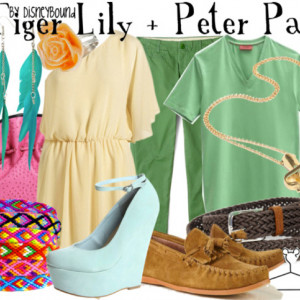 Tiger Lily And Peter Pan